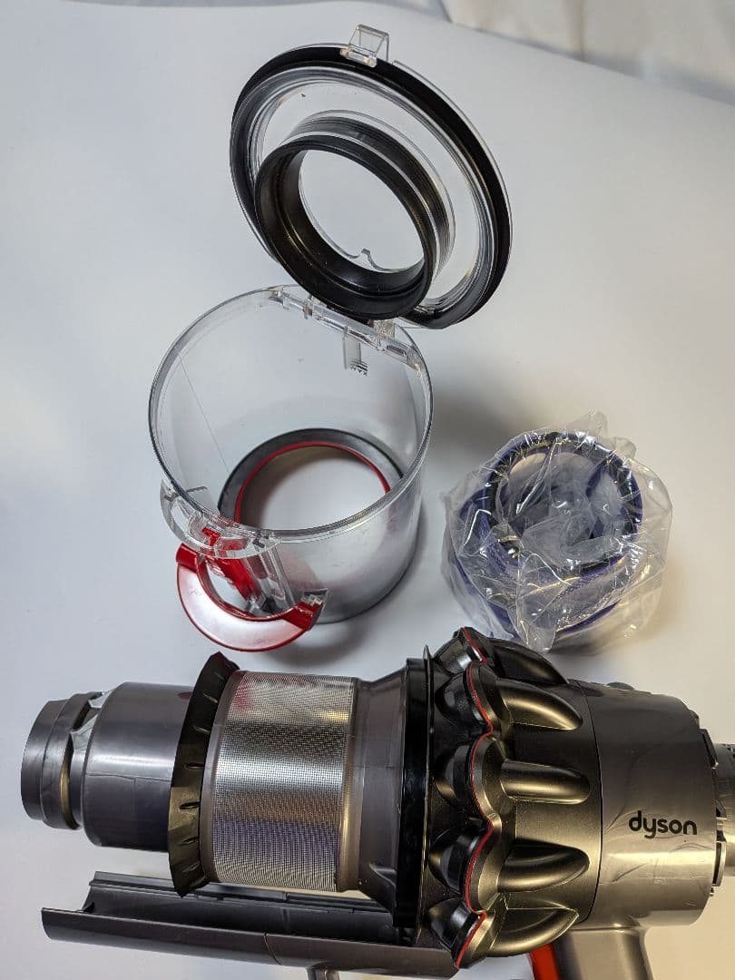 be222　62分　ダイソン　コードレス　SV12　稼働品　分解洗浄済　動作保証