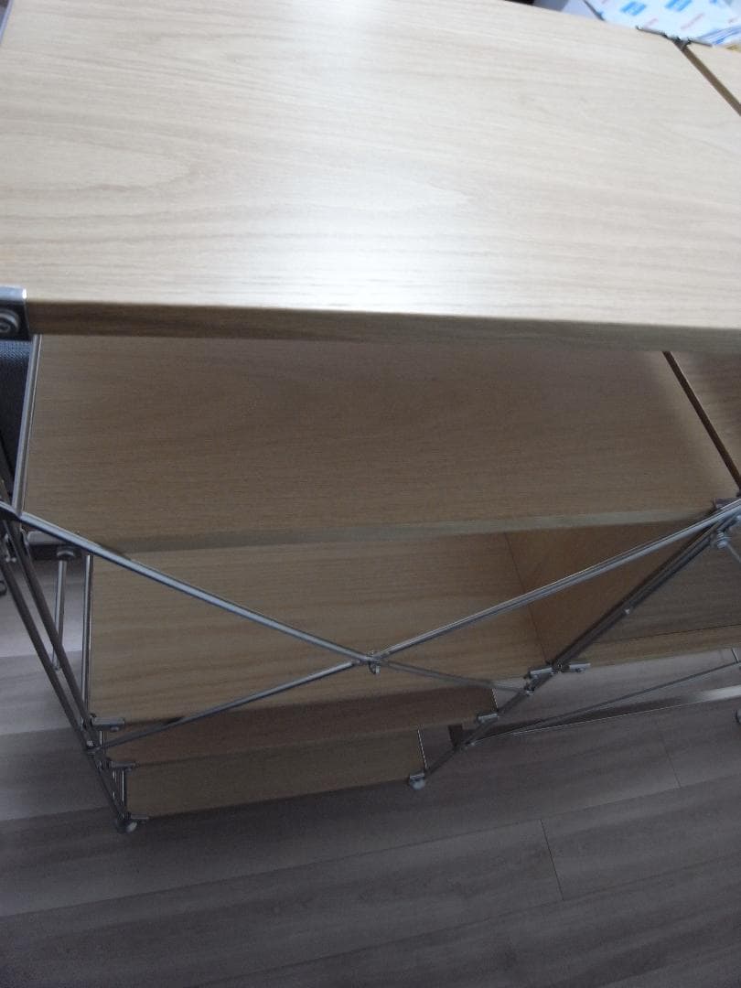 【MUJI 無印良品】ステンレスユニットシェルフ 全幅140cm 全高120cm
