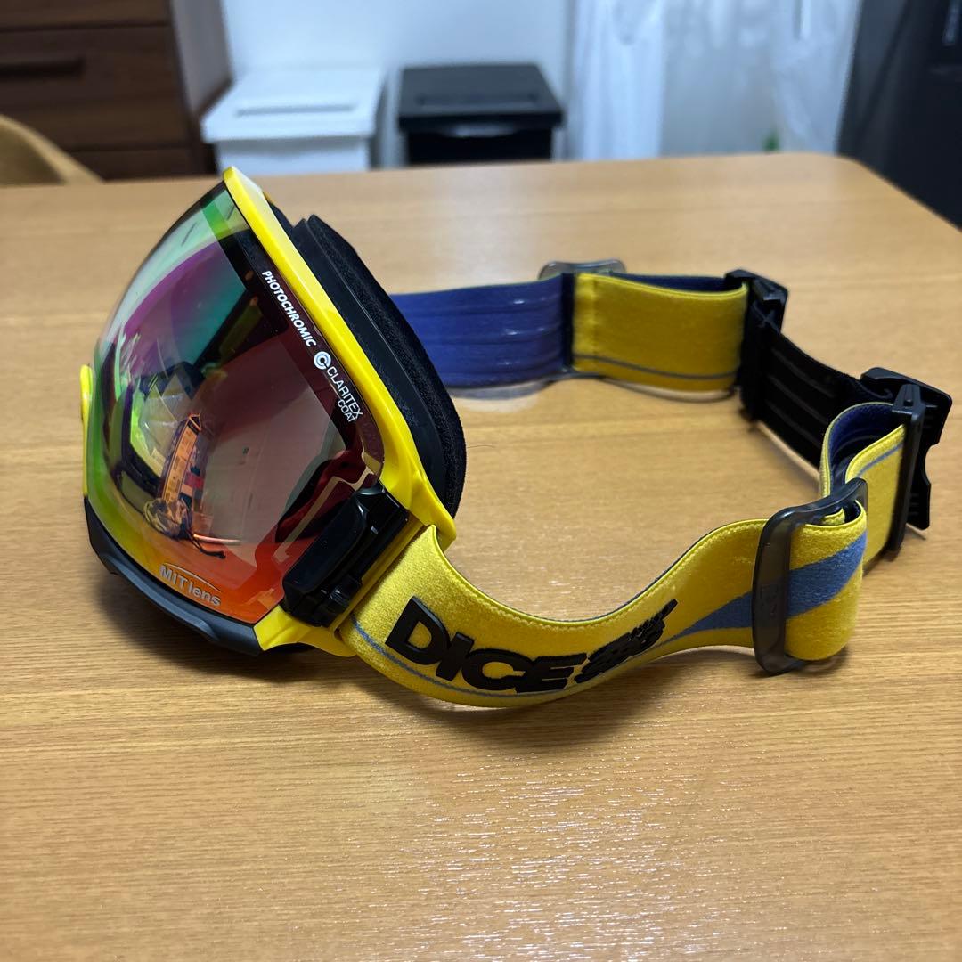 スキー・スノーボードアクセサリー 23-24 DICE HIGHROLLER YELLOW LGR/GD