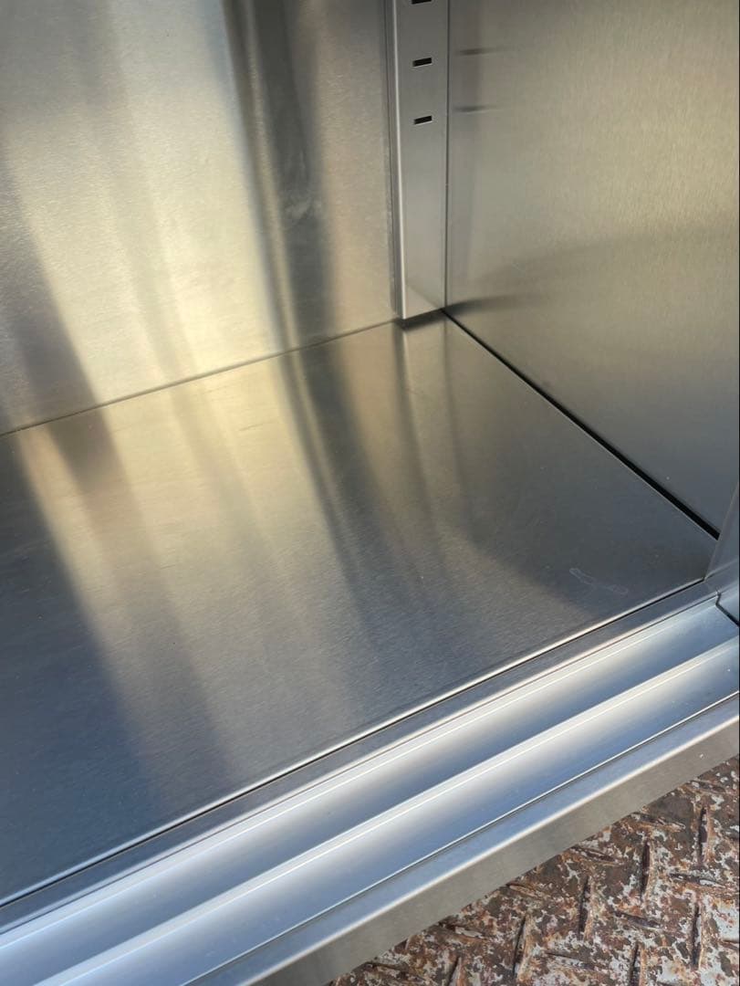 業務用 吊り棚 スライド扉 天吊キャビネット 幅1500×奥345×高さ600