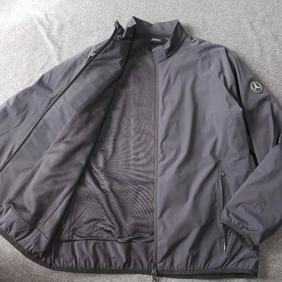 限定【タイトリスト】メルセデスベンツコラボ 軽量 中綿ゴルフブルゾンジャケットL