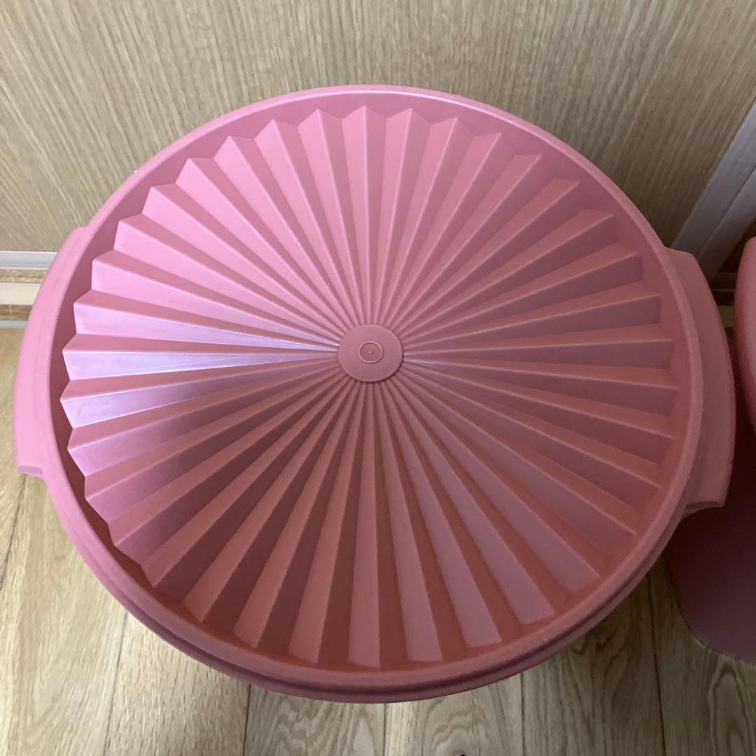 タッパーウェア　マキシクイーンデコレーター　保存容器　2点セット