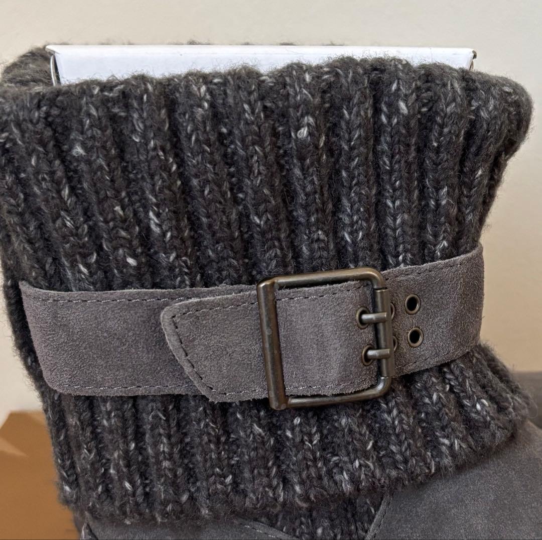 UGG アグ Cambridge ケンブリッジ ムートンブーツ US7 グレー