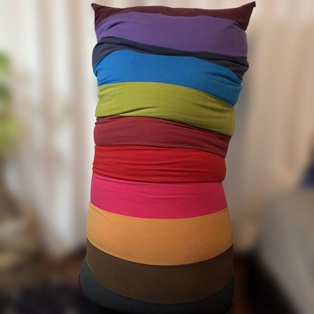 yogibo max 京都 市内引き取り限定 レインボー