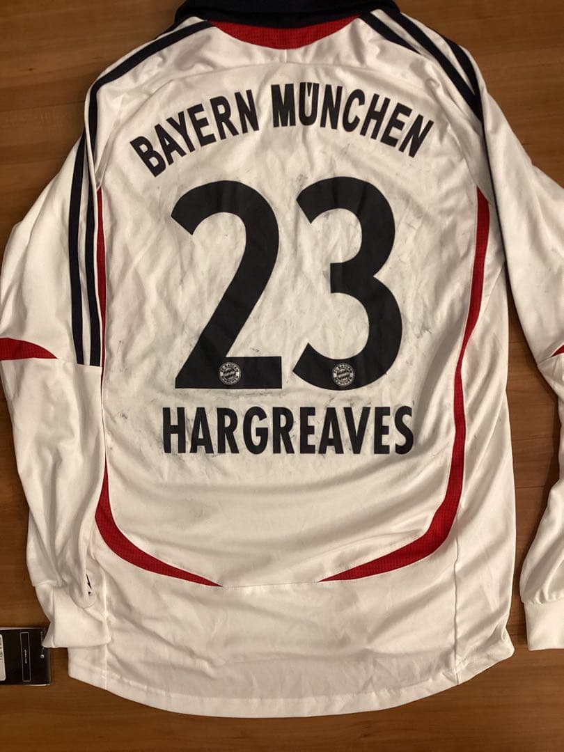 バイエルン 2005/6 ユニフォーム ハーグリーブス 23 新品タグ付き