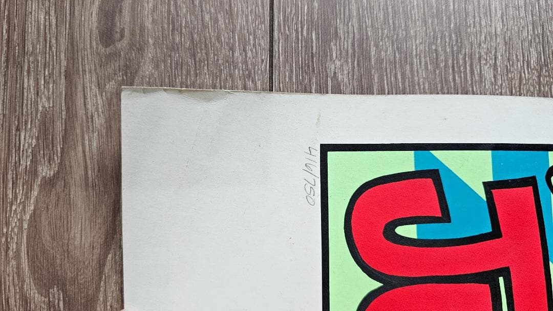 coopクープ シルクスクリーンポスター/シリアルナンバー&サイン入オリジナル