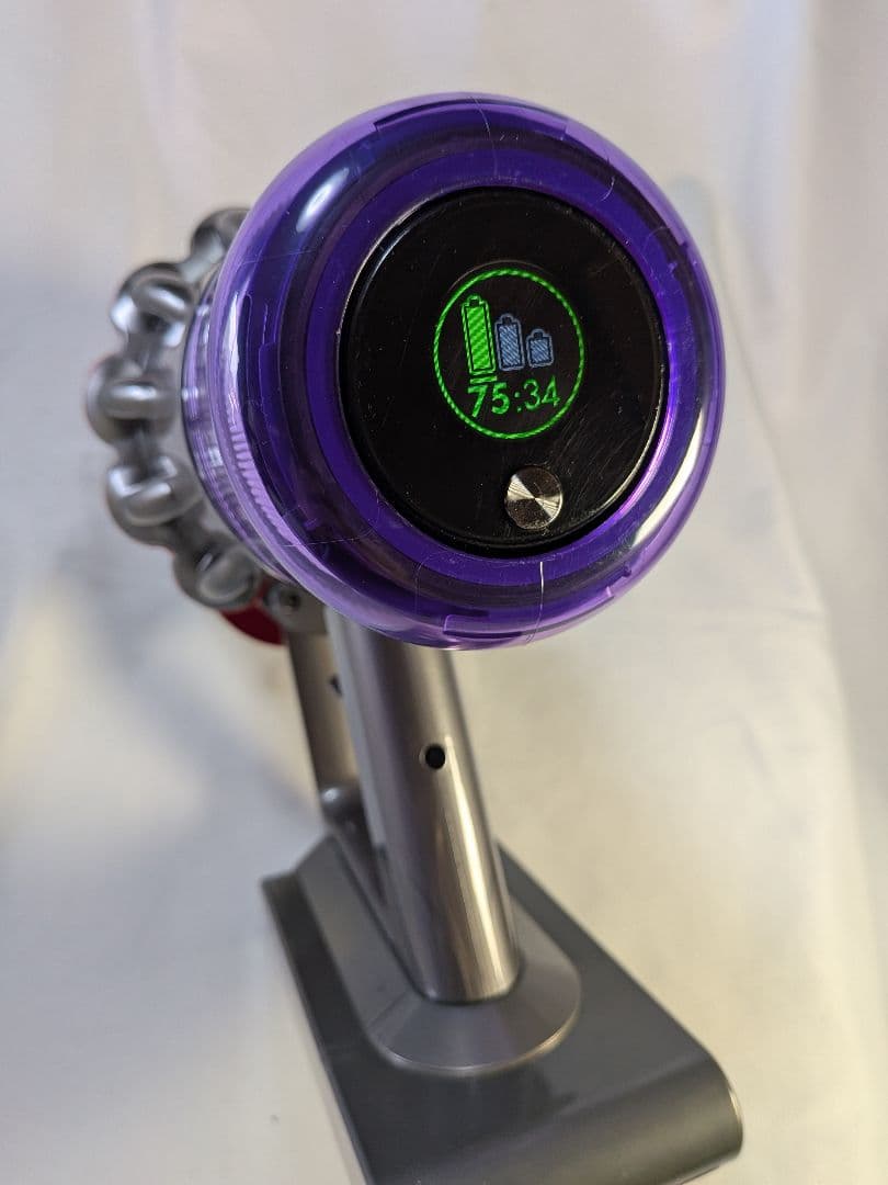 e309　75分　ダイソン　コードレス　SV14　稼働品　分解洗浄済　動作保証