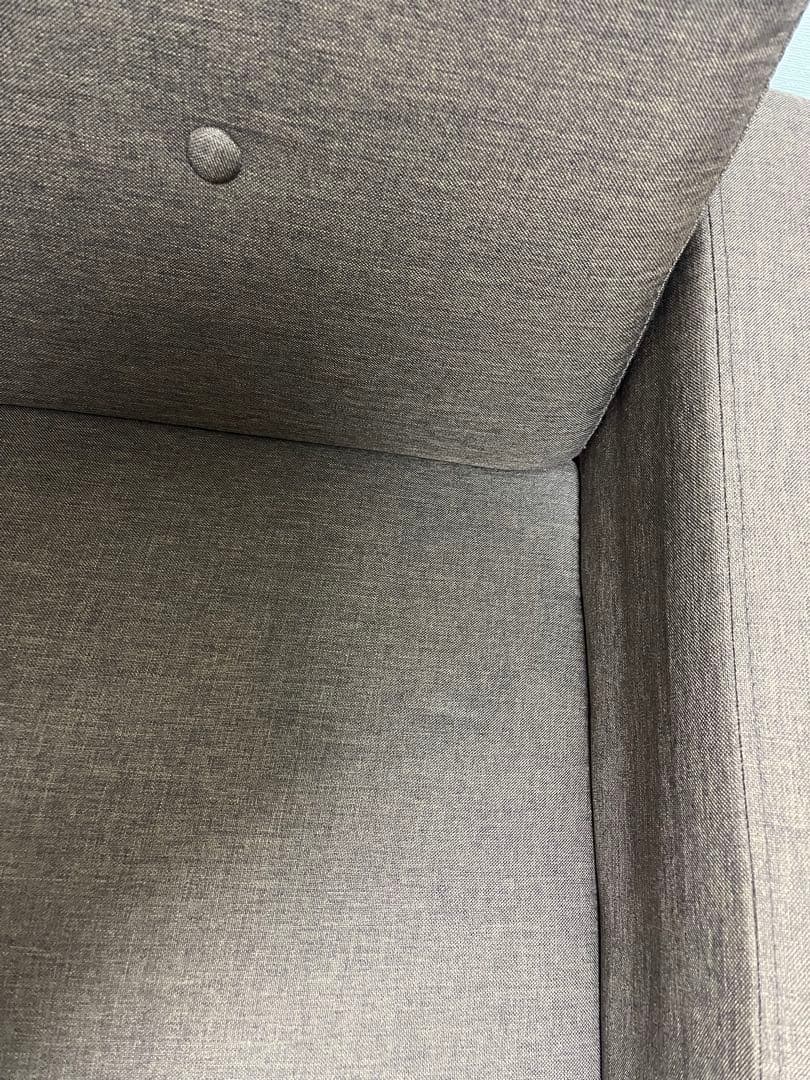 【美品】ブラウン2人掛けソファー　1人暮らし家具