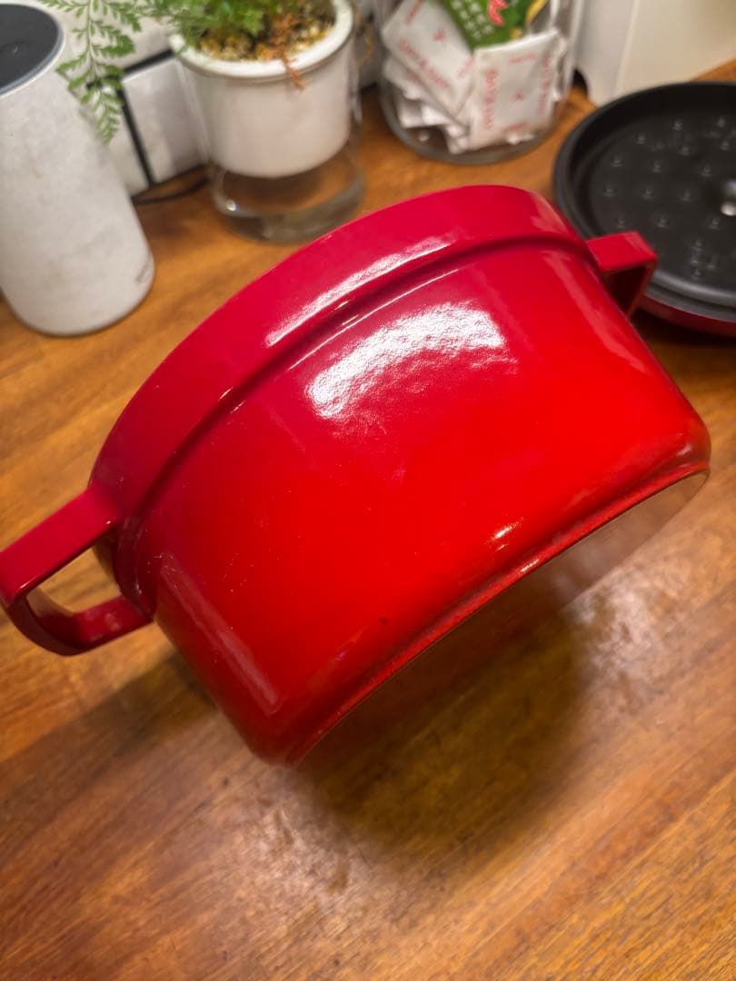 STAUB LA COCOTTE 両手鍋 レッド 約20cm