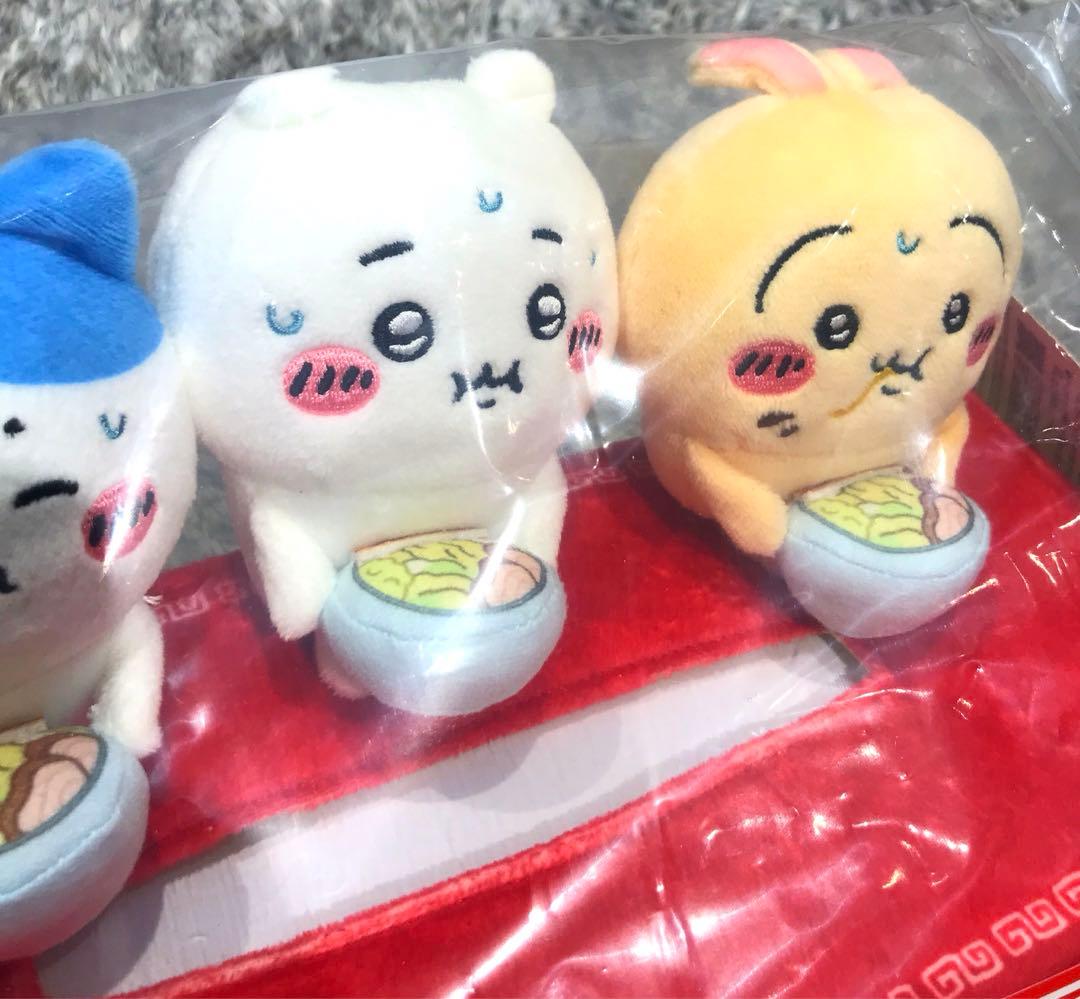 【新品】ちいかわ一番くじ・ラストワン賞 郎ティッシュケース　みんなでラーメン