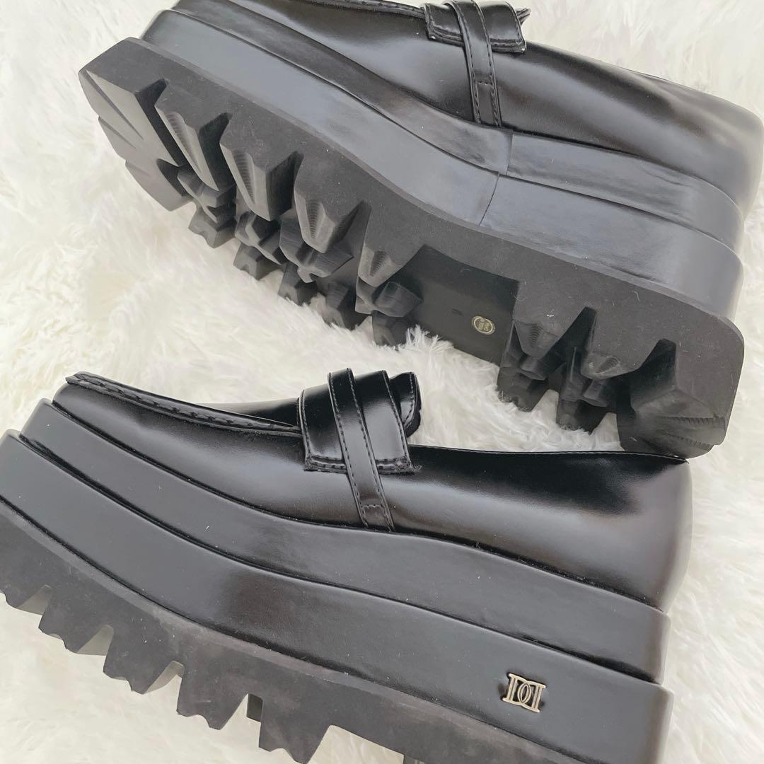 【Darich】ダーリッチ プラットフォームローファー✨BLK M size