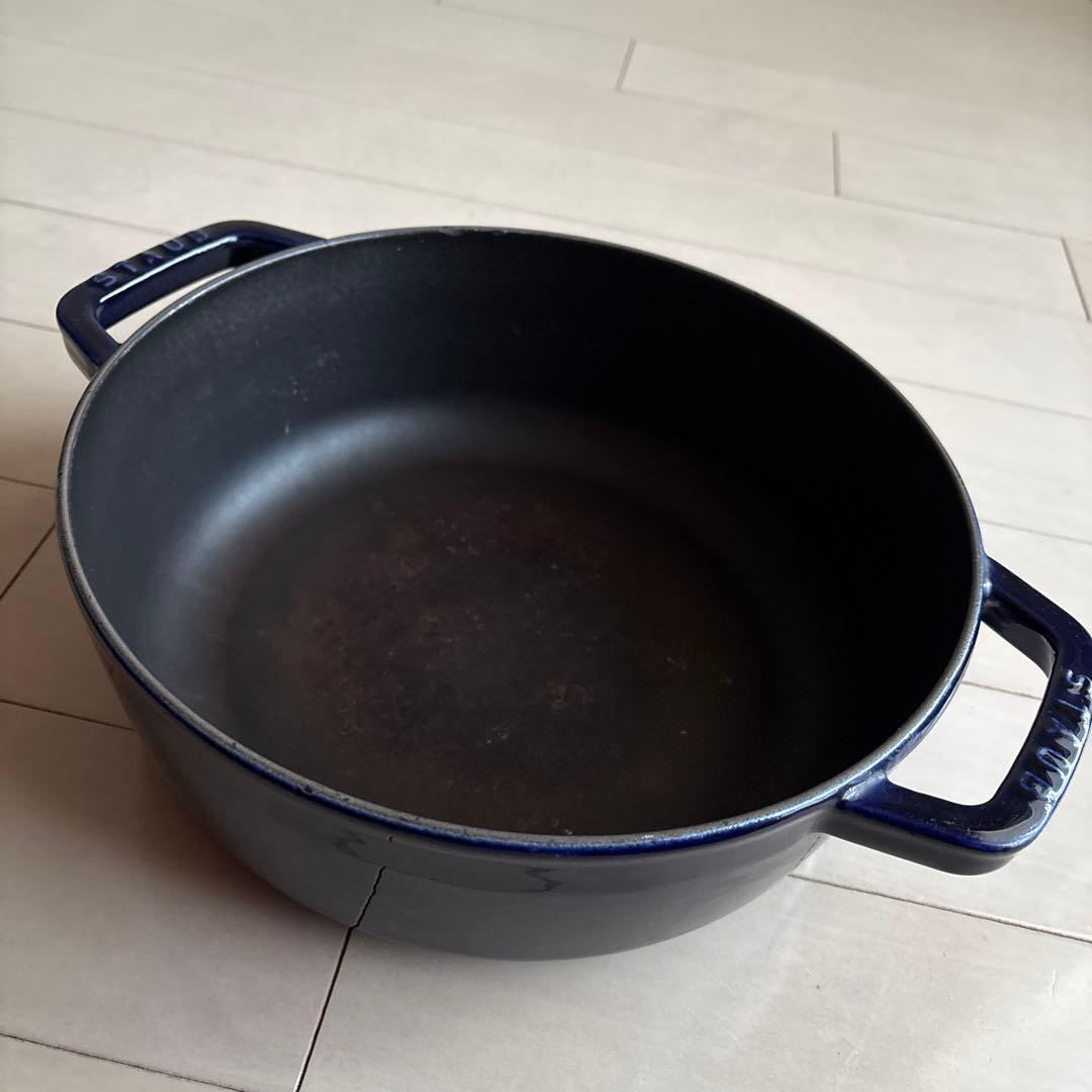 【期間限定値下げ】【STAUB】 ピコ・ココット ラウンド シャロー 26cm