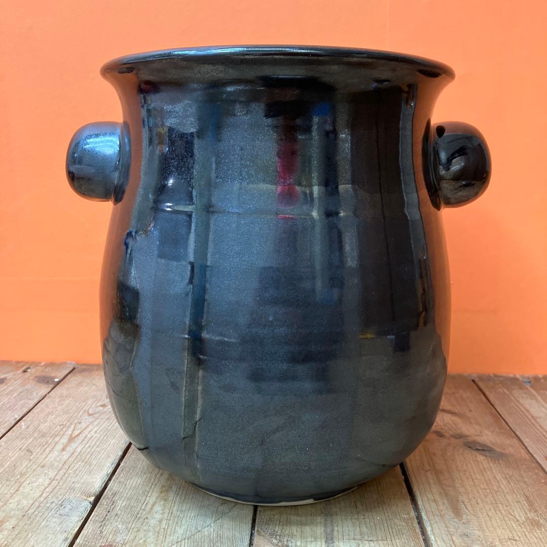 C-壁 相馬焼 大堀相馬焼 京月窯 近徳 伝統工芸 美術品 花瓶 花器 壺 陶磁