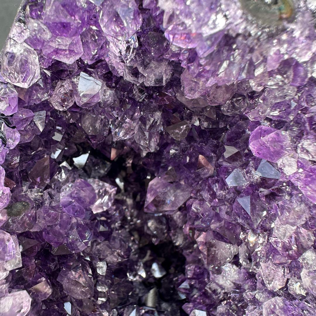 特売❣️天然石 アメジストのドーム　置物D.467