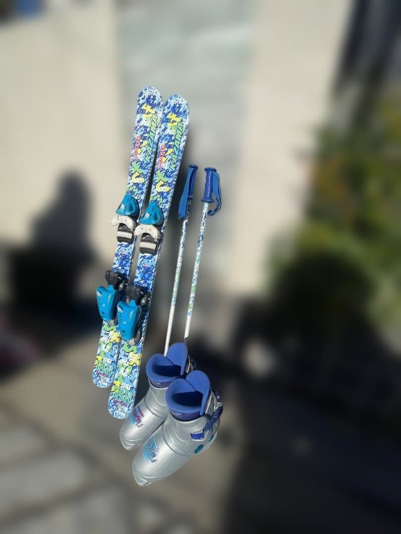 Kazama 110cmスキー3点セット