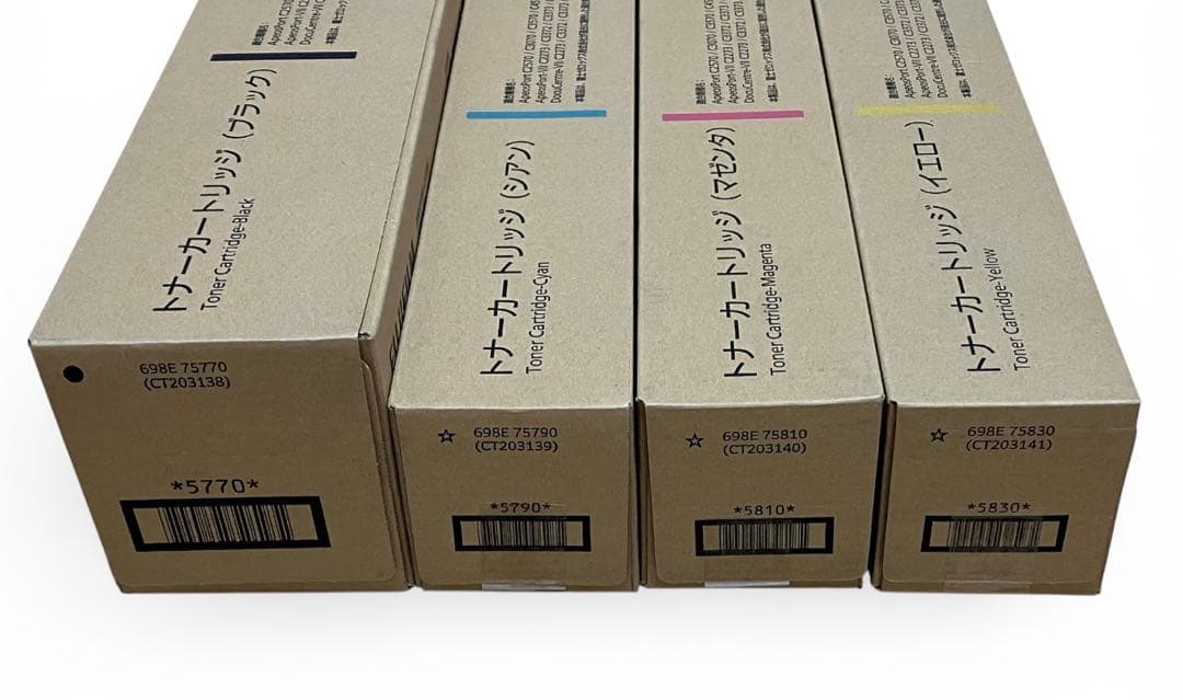 FUJIFILM トナーカートリッジ 4色セット