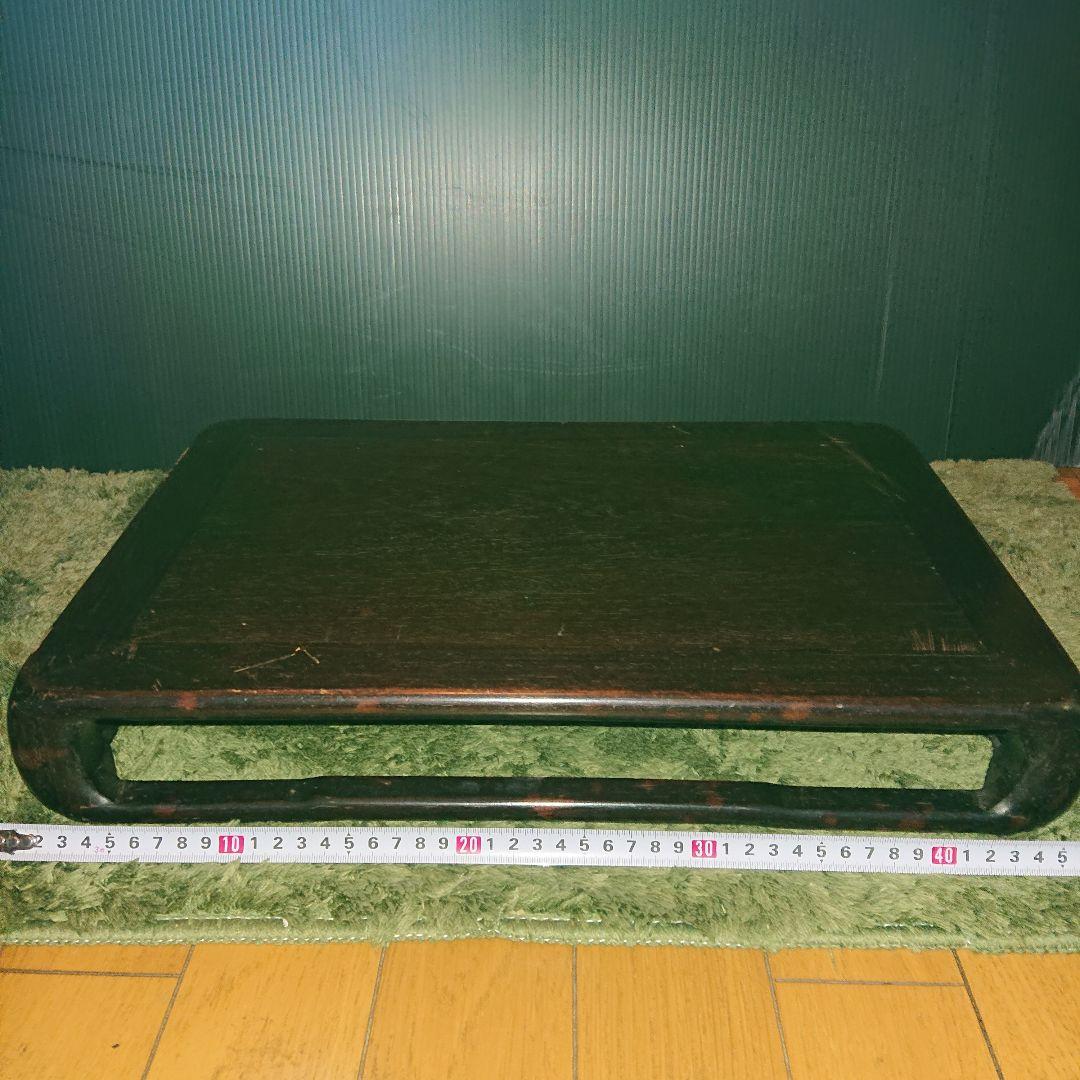 時代物黒壇花台