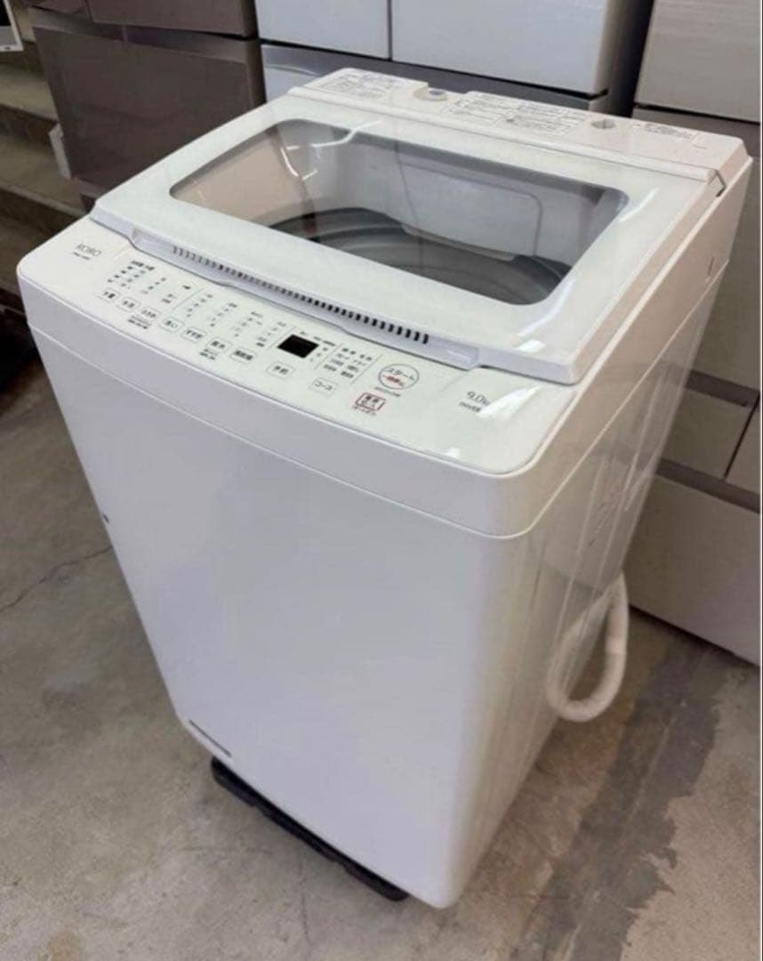 【高年式】 2023年式 9kg YAMADA 洗濯機 YWM-TV90K