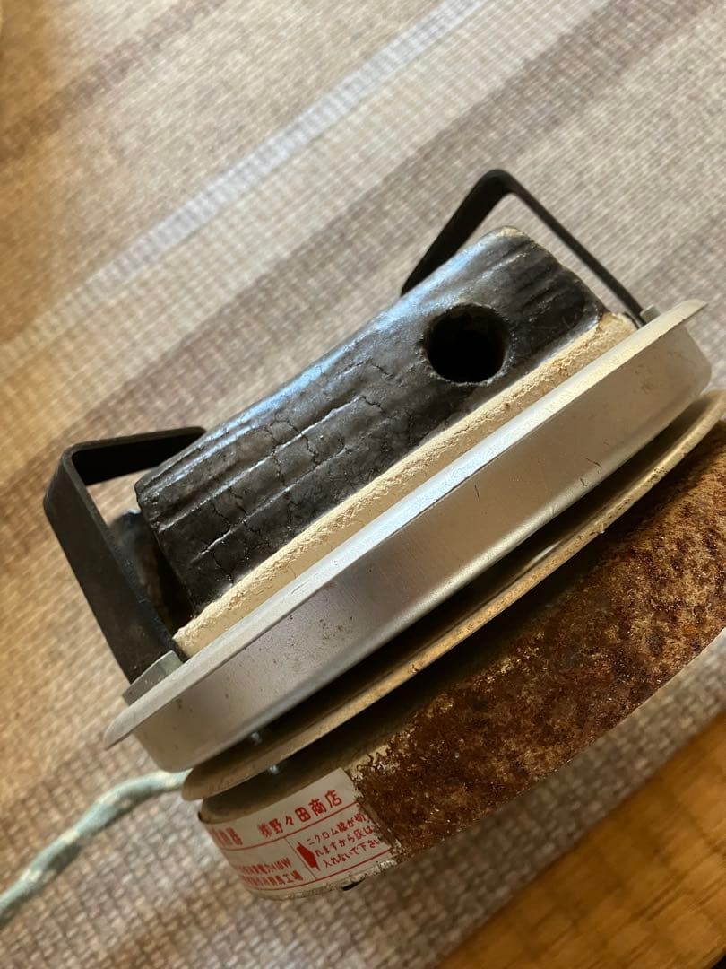 鬼面鉄風炉釜,敷板,電熱器セット