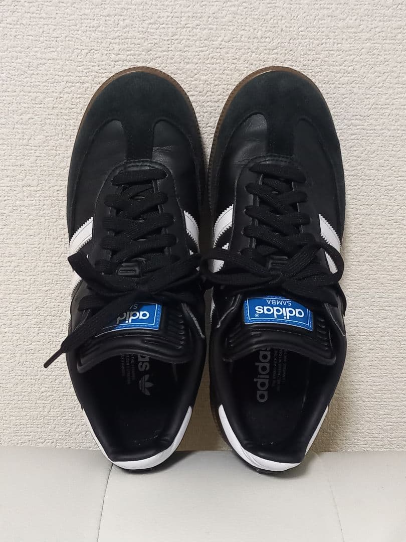 アディダスゴルフ サンバゴルフ シューズ 25.5cm ブラック