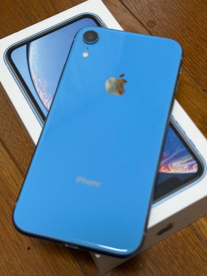 Apple iPhone XR ブルー 128GB SIMフリー