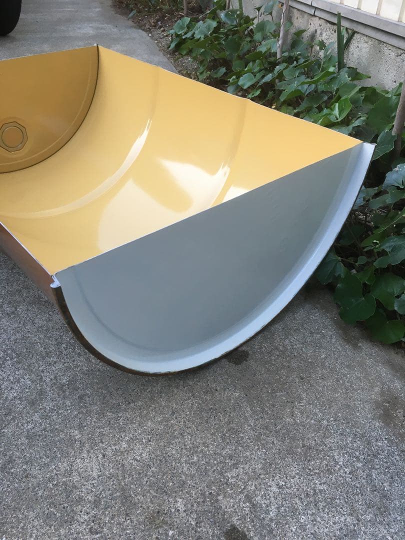 YAMA ドラム缶 半切り 縦半分 無加工 4個セット