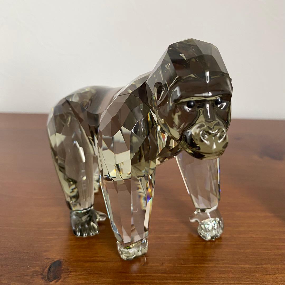 SWAROVSKI スワロフスキー クリスタル ゴリラ親子 ゴリラ 2009年
