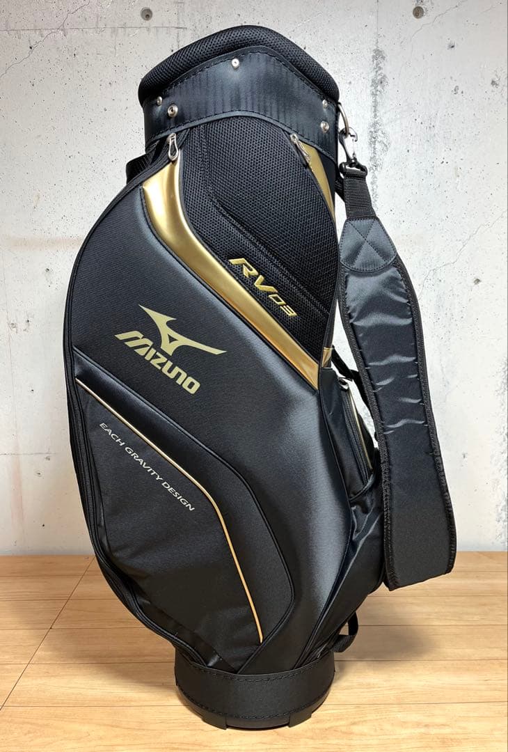 キャディバッグ ミズノ MIZUNO RV03 軽量 / 美品