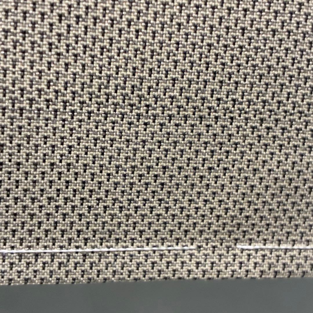 D189 本場白大島紬　恵大島　白恵泥　証紙　正絹着物　袷　しつけ糸未使用極美品