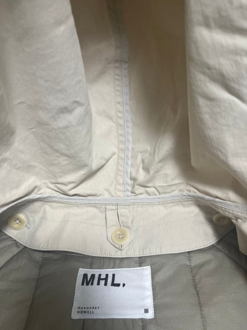 MHL モッズコート　ライナー付き　フード　レディース　マーガレットハウエル