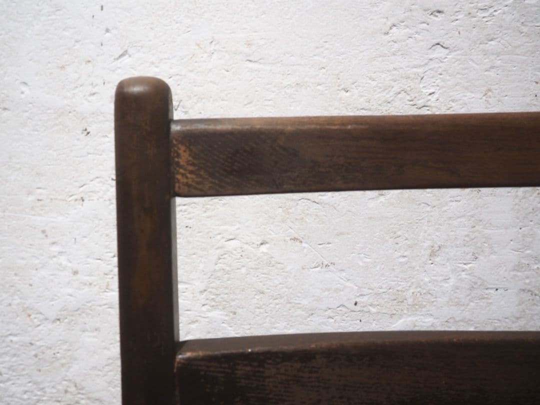 1318 ヴィンテージ　レトロモダンな木製チェア　椅子　イス　カフェ　インテリア