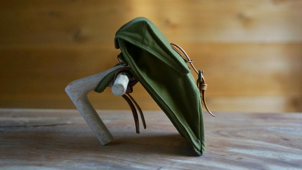 サイクル フロントバッグ elmare ツーリング ランドナー　ロードバイク