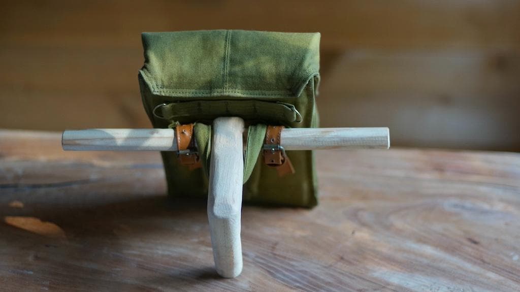 サイクル フロントバッグ elmare ツーリング ランドナー　ロードバイク