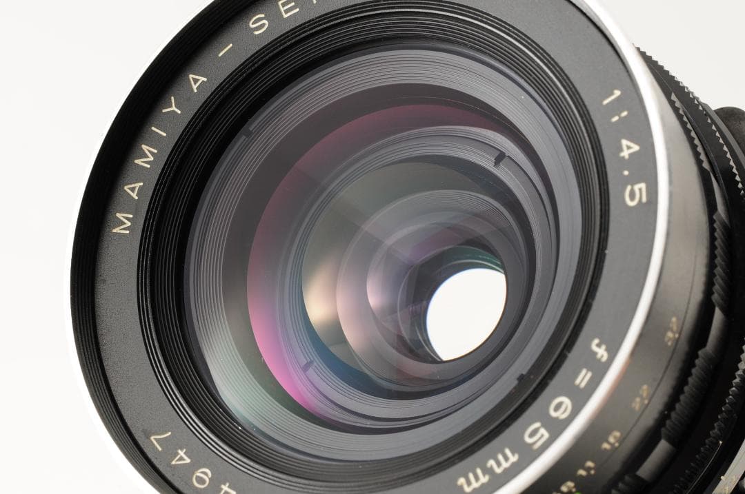 【美品】 マミヤ MAMIYA EKOR C 65mm F4.5 レンズ