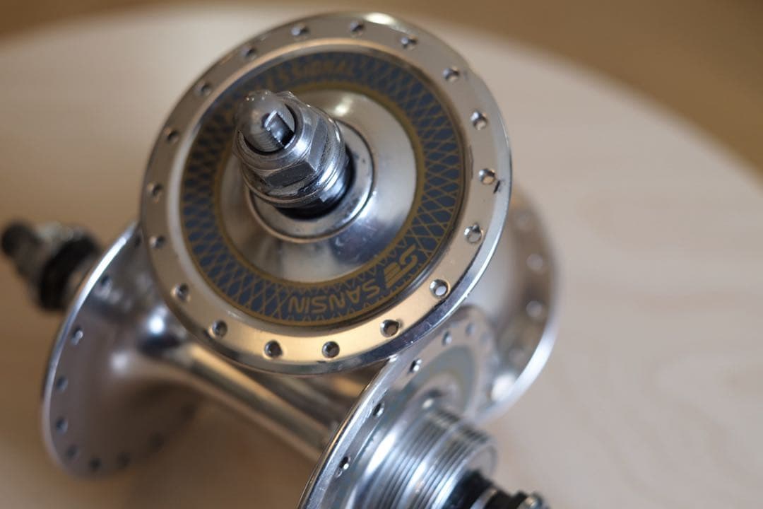 三信 SANSIN PROFESSIONAL ハブ　前後セット　競輪　ピスト