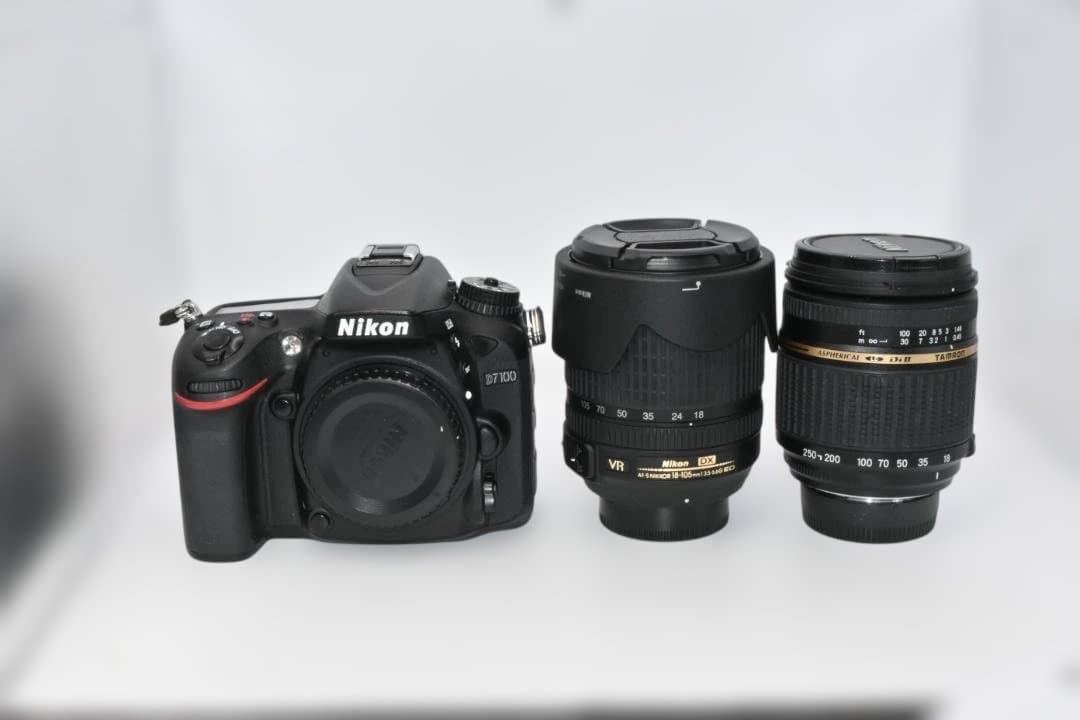 【現状品】ニコンD7100ボディ＋レンズ2本セット