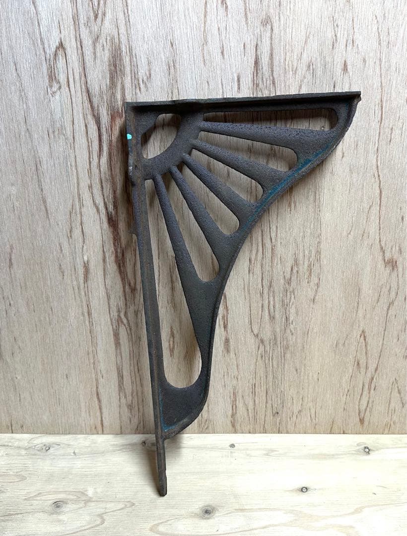 アンティーク　L型　アイアン◇ヴィンテージ　L金物◇4点◇レトロ　古民家