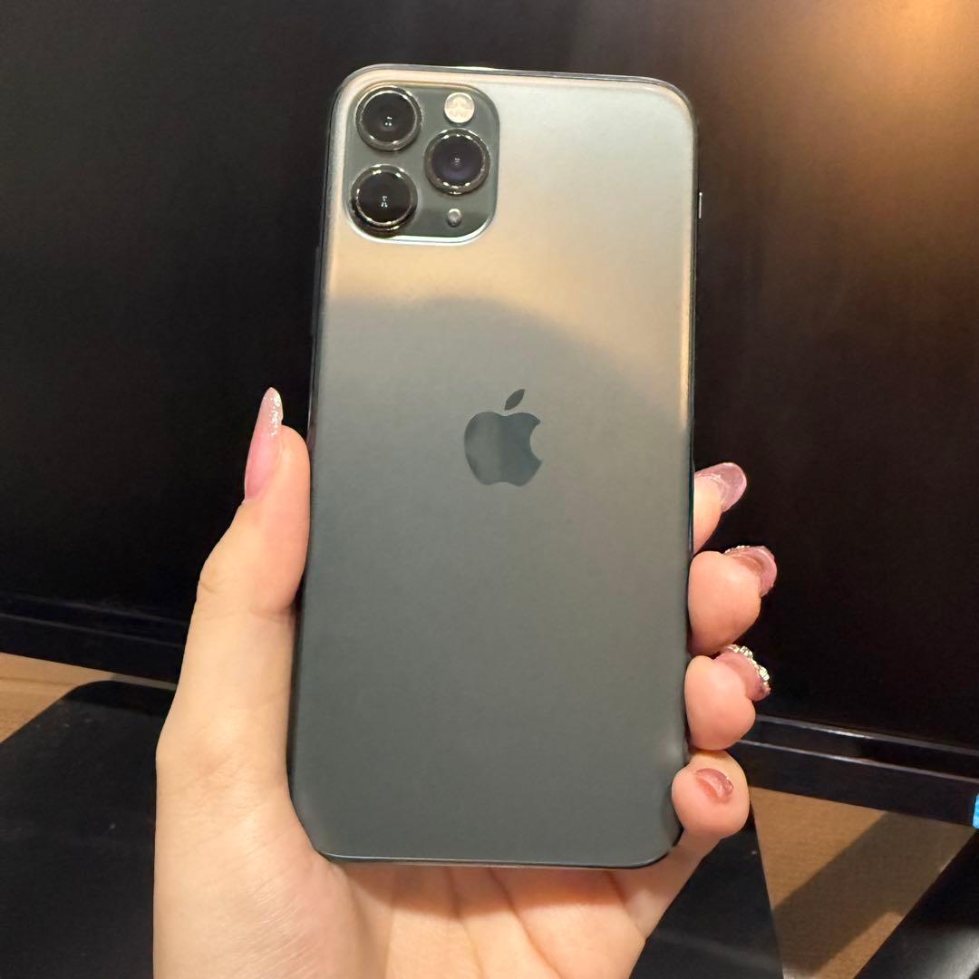 iPhone 11 Pro 256GB グリーン 画面＆バッテリー新品交換済