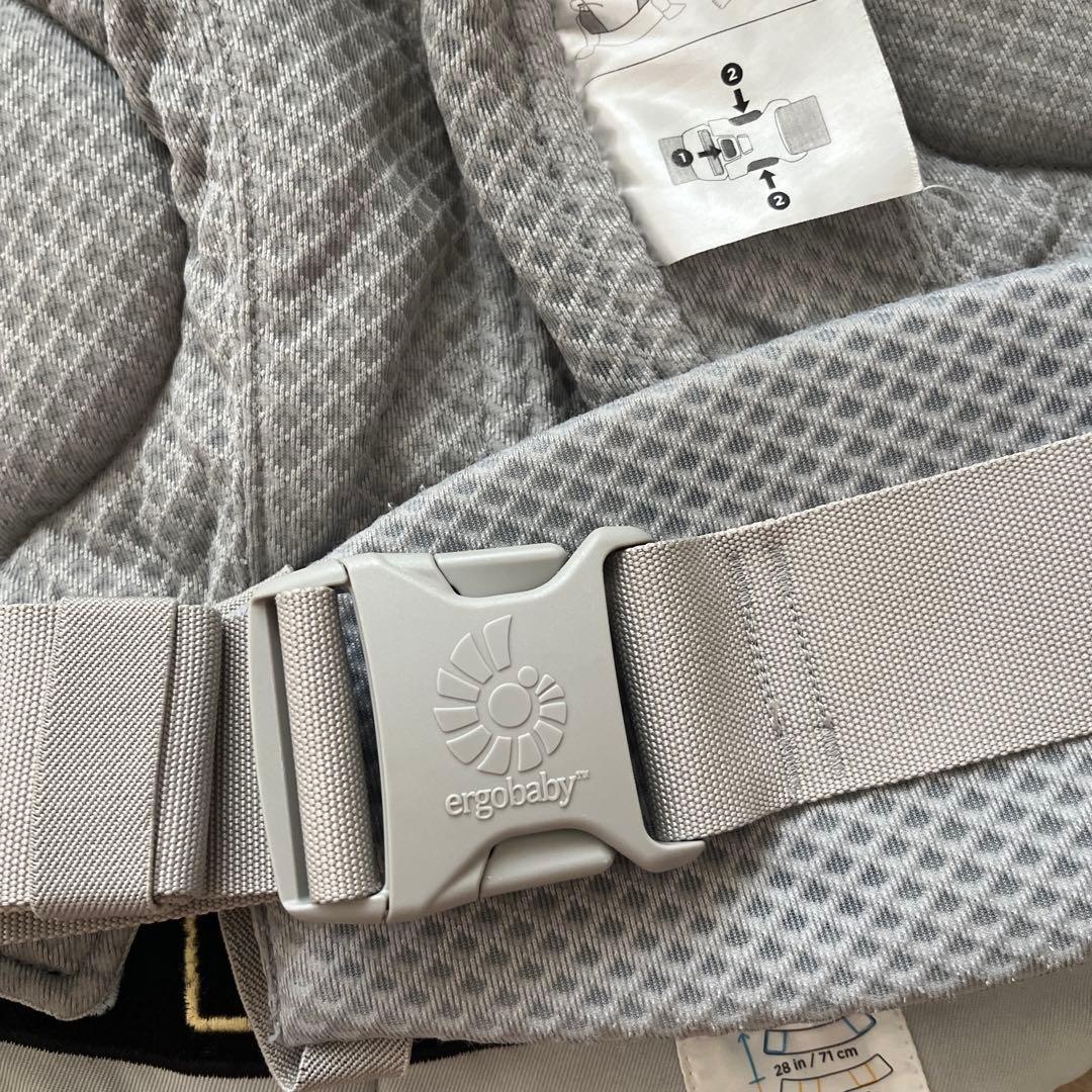 エルゴ、グレー 抱っこ紐