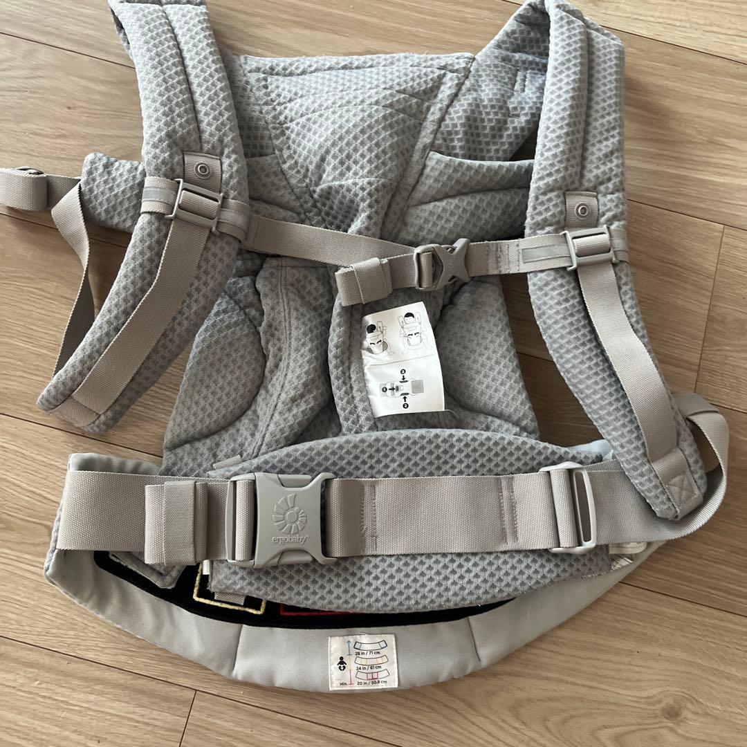 エルゴ、グレー 抱っこ紐