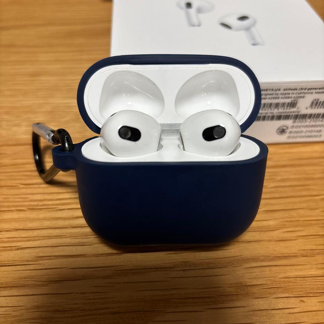 AirPods 第3世代　箱、未使用ケーブル、シリコンケースセット