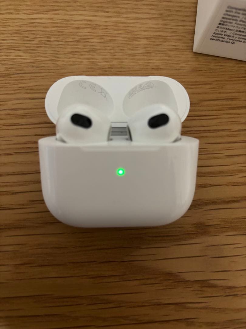 AirPods 第3世代　箱、未使用ケーブル、シリコンケースセット