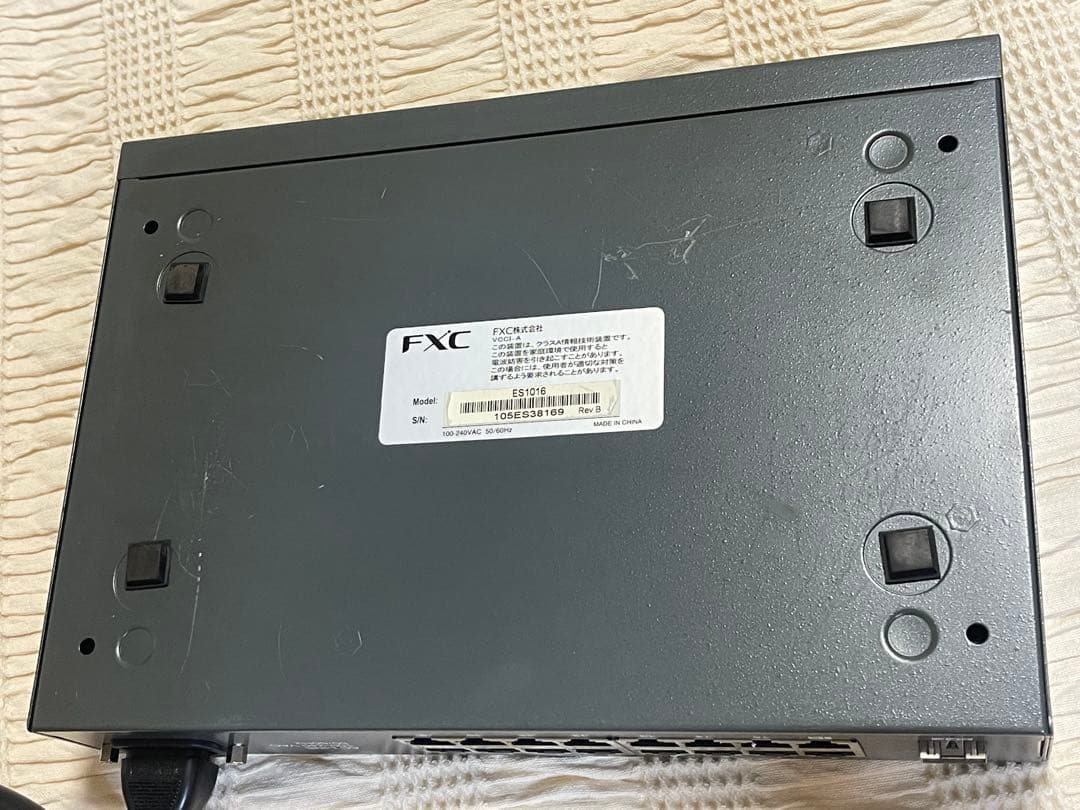FXC ES1016 16ポートGigaEthernetスイッチ