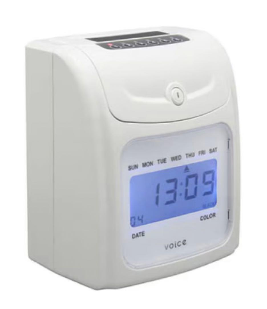 ☆新品未使用 VOICE タイムレコーダー VT-1000 出退勤 タイムカード