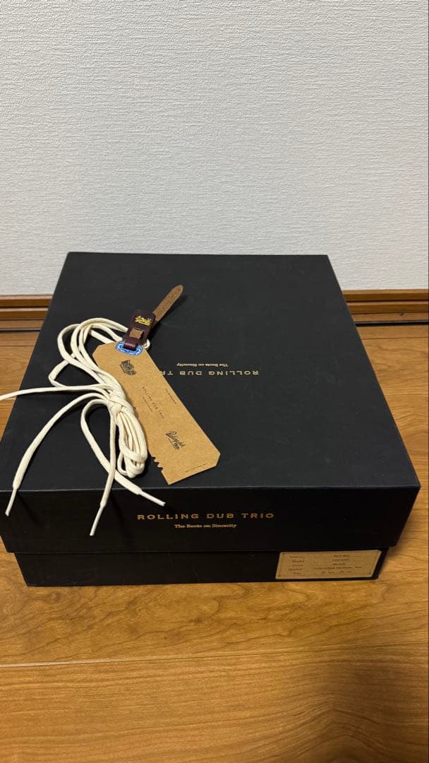 ローリングダブトリオ　ヴィンセント　黒　25.5cm 7h