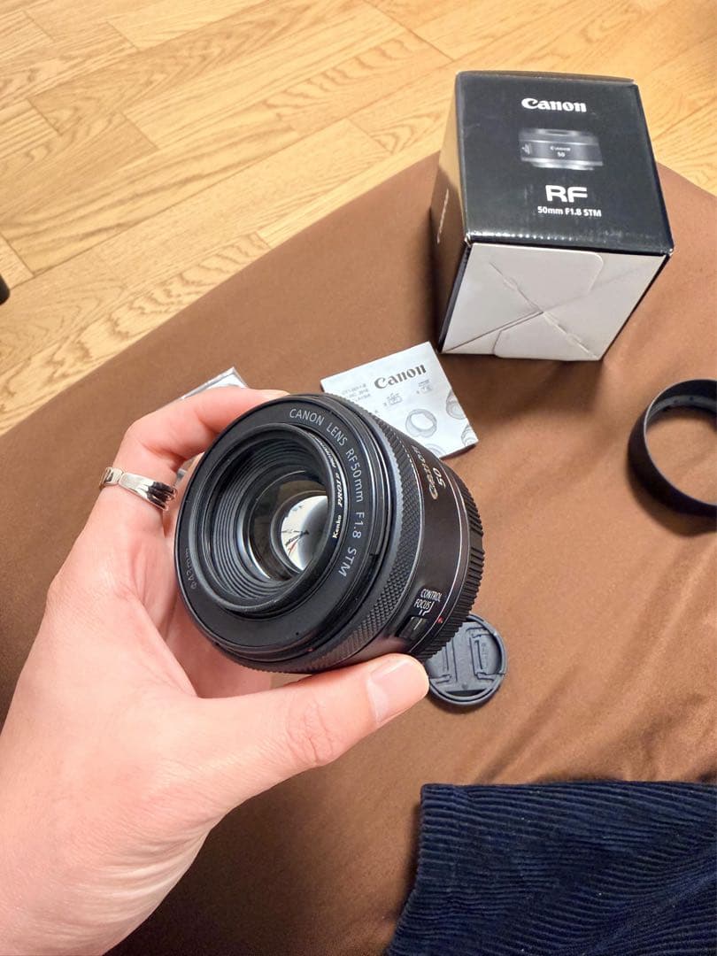 Canon RF 50mm F1.8 STM レンズ