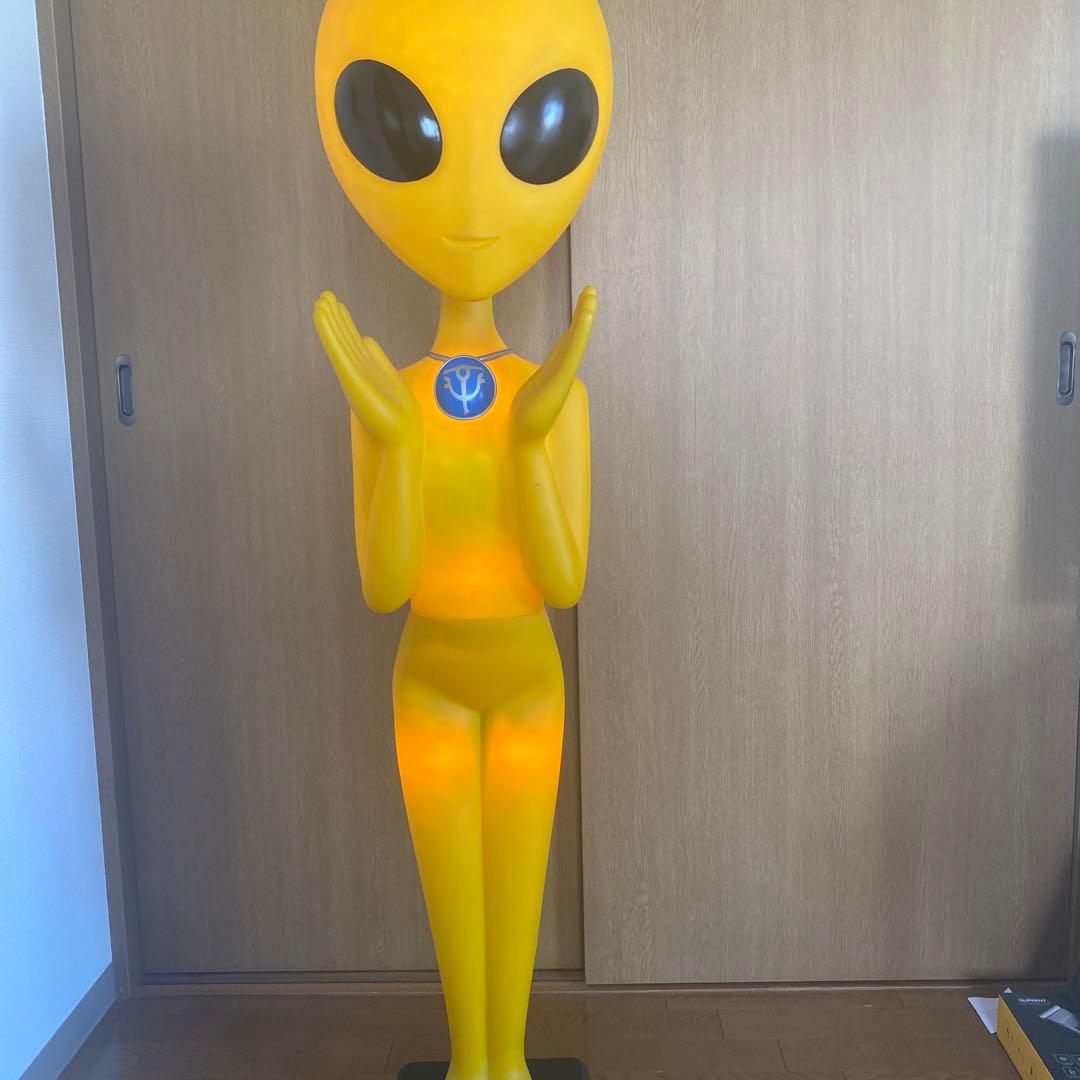 UFO 日清焼きそば　宇宙人　ノベルティ