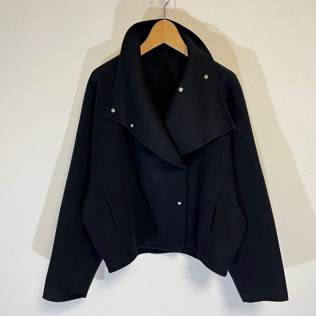 アダムエロペ ADAM ET ROPE Super140'sリバーショートコート