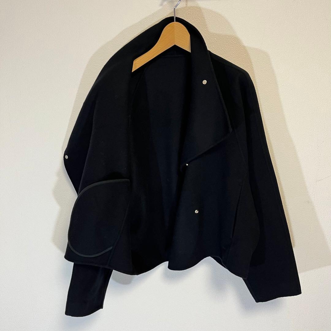 アダムエロペ ADAM ET ROPE Super140'sリバーショートコート