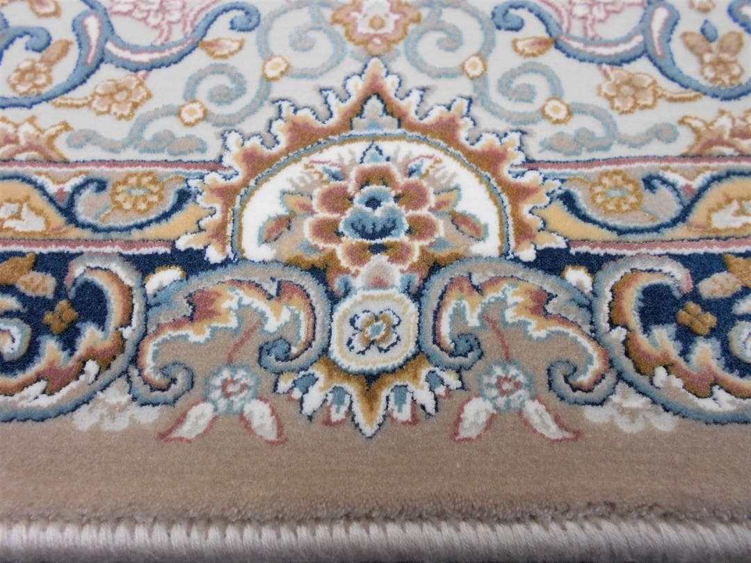 225万ノット、 超高密度織！本場イラン産 絨毯150×225cm‐200221